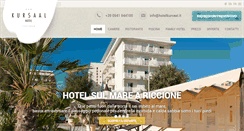 Desktop Screenshot of hotelkursaal.it