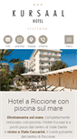 Mobile Screenshot of hotelkursaal.it