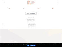 Tablet Screenshot of hotelkursaal.com